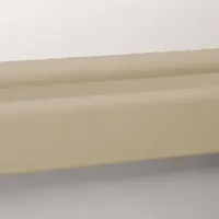 This PVC combined handrail and wall guard integrates a continuous gripping surface with wall protection in a single assembly. Suitable for commercial corridors, lobbies, and stairwells where ligature resistance is not required. Color: Tan. Overall length: 12 ft. Not ligature resistant