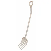VIKAN Hygienic Fork: 5 Tines, 10 1/2 in Tine Lg, 45 5/16 in Handle Lg, FDA Compliant, FDA Approved (MPN 56905)