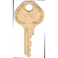 MASTER LOCK Key-Controlled Dial Combination Padlock Control Key: Control Key, Padlock, 1 Key (MPN 2010K-V70)