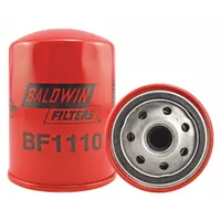 BALDWIN FILTERS Fuel Filter: Spin-On, 3 1/16 in Outside Dia, M20-1.50 Thread Size, Cellulose, BF1110