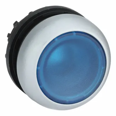 EATON M22-DL-B-230B Illuminated Flush-Mount Push-Button Operator - Illuminated Flush-Mount Push-Button Operators