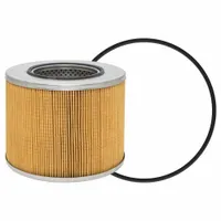 Cartridge-type diesel fuel filter with cellulose media. Overall length 4-5/8 in, outside diameter 6-1/16 in. Includes 200-15A furnished gasket. Compatible with DAHL vehicles. Used in diesel fuel systems to remove contaminants
