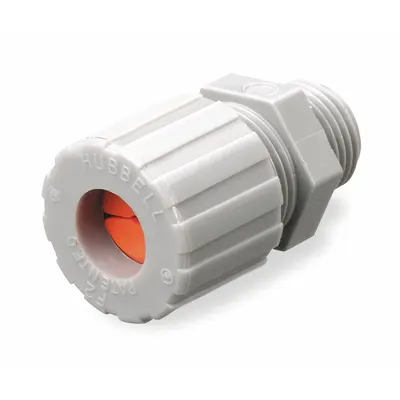 HUBBELL WIRING DEVICE-KELLEMS Straight Plastic Cable Grip - Straight Plastic Cable Grips