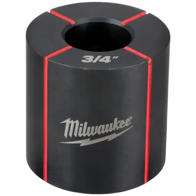 MILWAUKEE 49-16-2666 Knockout Die, 1 1/4 in, Round, 12 ga Steel Capacity - Milwaukee Knockout Punches & Dies