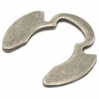 ROTOR CLIP Retaining Ring: Inch, External, Std, 0.042 in Thick, Fits 5/16 in Shaft Dia - Poodle-Style Rings