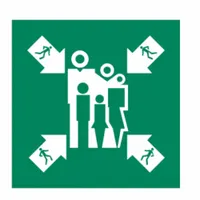 IMO (International Maritime Organization) Safety Sign: Polycarbonate, Mounting Holes Sign Mounting