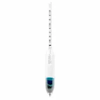 Specific Gravity Hydrometer: Specific Gravity Plain Form, 1.120/1.190, 0.001, Glass, +/-0.001 (MPN 6602-9S)