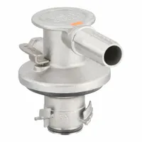 BLUE DEF Coupler: Coupling, Stainless Steel, 3/4 in Buttress, 90° Outlet Angle, EPDM (MPN DEF756-008B)