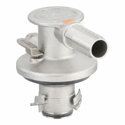 BLUE DEF Coupler: Coupling, Stainless Steel, 3/4 in Buttress, 90° Outlet Angle - Couplers for DEF
