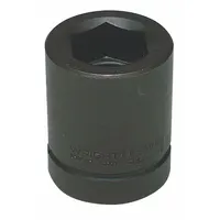 WRIGHT TOOL Impact Socket: 1 in Drive Size, Metric, 95 mm Socket Size, 6-Point, Std, Black Oxide (MPN 88-95MM)