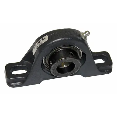 TIMKEN Pillow Block Bearing: 2 in Bore, Cast Iron, Eccentric Collar, 2 27/64 in Shaft Ht - Low-Base Pillow Block Ball Bearings