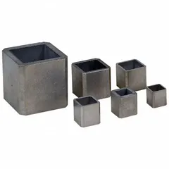 Square drive stem adapter made of stainless steel. Actuator side size is 27 mm. Used to connect an actuator to a valve stem in industrial automation systems.