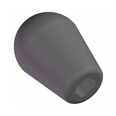 INNOVATIVE COMPONENTS Hand Knob: Tapered, Plastic, 1/4"/5/16"/M6/M8 - Self-Threading Tapered Knobs