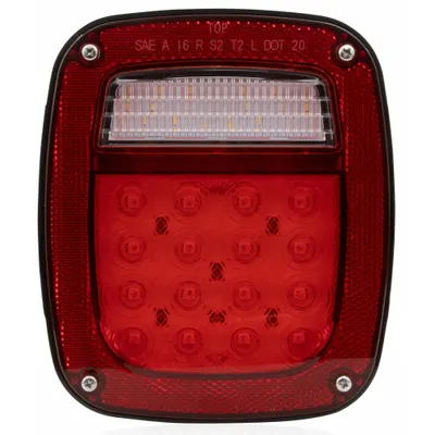 MAXXIMA Stop/Tail/Turn/Back-Up Light: LED, Stop, Turn, and Tail Combo Light, Red - Stop, Turn & Tail Combination Lights