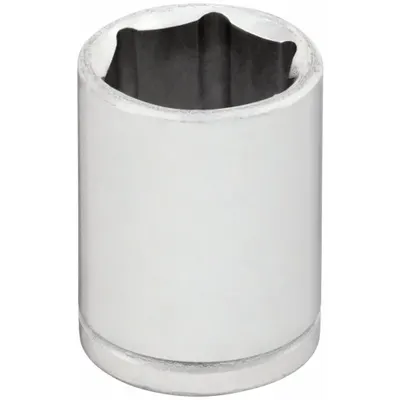 WESTWARD Socket: Metric, 1/4 in Drive Size, 11 mm Socket Size, 6-Point, Std, Chrome - 1/4" Drive Hand Sockets