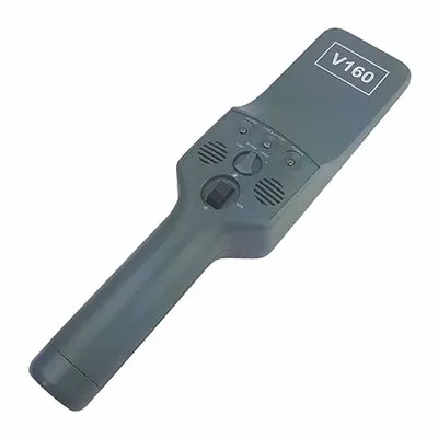 METAL DEFENDER Metal Detector: 1 1/2 in Scan Dp, 16 in L x 2 7/8 in W x 16 in H - Supplemental Wand Metal Detectors