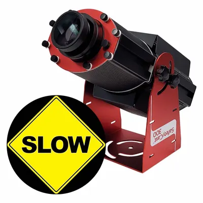 LASERGLOW TECHNOLOGIES Fixed Image Projector: Projector, Lens and Image Template, Slow - LED Projectors with Image Disks