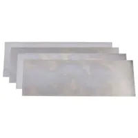 Shim Stock Assortment,Steel,12 pcs: Inch, 18 in Shim Lg, 6 in Shim Wd, Steel, Grade 1008/Grade 1010 (MPN 16950)