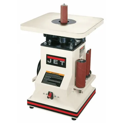 JET Oscillating Spindle Sander: 115V, Single-Phase, 3 A, 0.5 hp, 1 in Spindle Travel - Spindle Sanding Machines