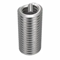 HELI-COIL Helical Insert: Tanged Tang Style, Free-Running, M6-1.00 Thread Size, Plain, Plain, 100 PK (MPN A1084-6CN180)