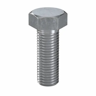 LINDSTROM Hex Head Cap Screw: Steel, Class 8.8, Zinc Plated, M16, Metric, 45 mm lg - Class 8.8 Steel Hex Head Cap Screws