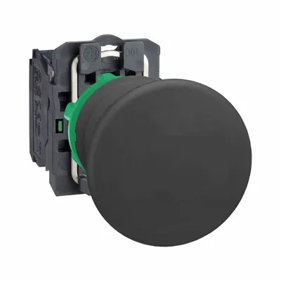 SCHNEIDER Mushroom Head Push Button: Non-Illuminated, Mushroom Head Profile, Non-Metallic - Mushroom-Head Push Buttons