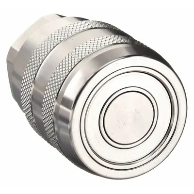Parker Hydraulic Quick Connect Hose Coupling: 1 in Coupling Size, 316 Stainless Steel - 71 Series Hydraulic Quick-Connect Coupling Bodies