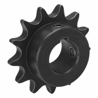 TRITAN Sprocket: 50, For 5/8 in Chain Pitch, 1 in Bore Dia, 13 Teeth, 2.612 in Pitch Dia - Size 50 Fixed-Bore Roller Chain Sprockets
