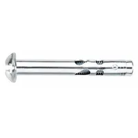 Round-head sleeve anchors for fastening fixtures, equipment, or structural elements to concrete, brick, or block. Steel construction with zinc-plated finish. 1/4 in diameter, #10-24 thread size. 100-pack