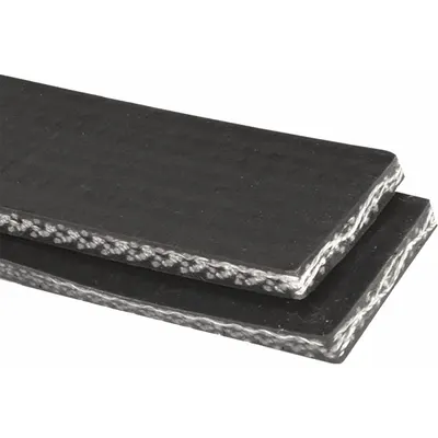 APACHE Fire-Retardant Multi-Ply Conveyor Belt: 12 in Belt Wd, 1/4 in Belt Thick - Fire-Retardant Multi-Ply Conveyor Belting