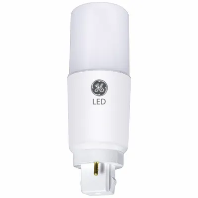 GE LAMPS Compact LED Bulb: Type B, 2-Pin (G24d), Stik, LED, 3500K, 850 lm Light Output - LED Ballast-Bypass (UL Type B) Plug-In Lamps
