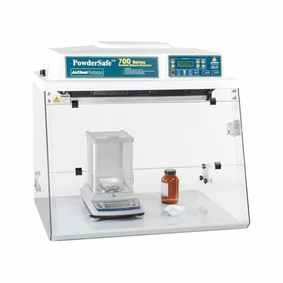 AIRCLEAN SYSTEMS Balance Enclosure: PowderSafe, 32 in Overall Wd, 30 in Overall Ht - Balance, Bulk Powder, & Equipment Enclosures