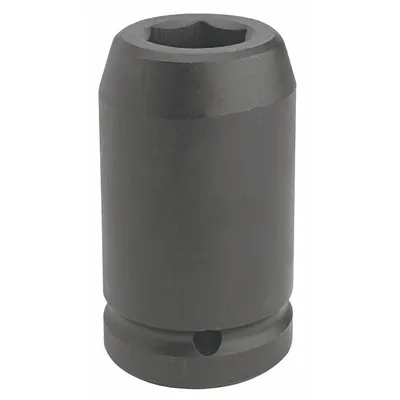 PROTO Impact Socket: 1 in Drive Size, SAE, 4 1/2 in Socket Size, 6-Point, Deep - 1" Drive Impact Sockets