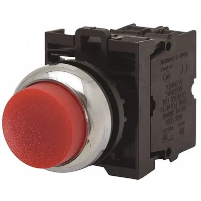 EATON Illuminated Push Button: Illuminated, Extended Profile, Non-Metallic, 22 mm - Illuminated Extended-Length Push Buttons