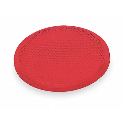 GROTE Reflector: Round, Red, 3 in Overall Lg - Stick On Reflectors