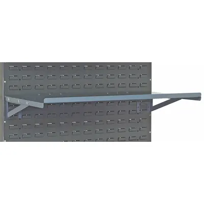 QUANTUM STORAGE SYSTEMS Flat Shelf: 36 in x 18 in, 75 lb Load Capacity per Shelf, Steel - Louvered Panel Shelves