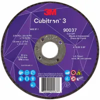 Type 1 cool-cutting cut-off wheel for carbon and stainless steel. Ceramic abrasive with 36 grit minimizes heat buildup. Used in metal fabrication, maintenance, and repair for cutting ferrous metals