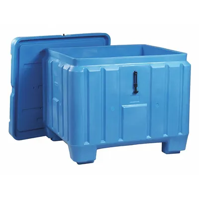 THERMOSAFE Insulated Shipping Container: 37 in x 41 in x 29 in, 3 in Insert Wall Thick - Insulated Plastic Shipping Containers