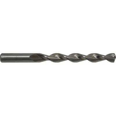 CHICAGO-LATROBE Jobber Length Drill Bit: #18, 135° Split Point, HSS, Parabolic Flute - Chip-Clearing High-Speed Steel Jobber-Length Drill Bits