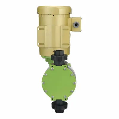 GREENLINE Chemical Metering Pump: Electric Motor, 115/230V AC, 1 hp HP, PVDF Head - Heavy-Duty Motor-Driven Diaphragm Metering Pumps