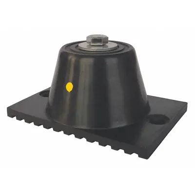 OEM Floor-Mount Vibration Isolator: Neoprene - Elastomer-Style Floor-Mount Vibration Isolators