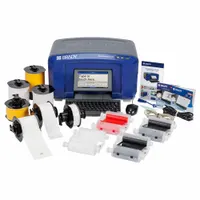 Desktop Printer: Printer and Label, Mobile Device Connected/PC Connected/Standalone, Multi-Color (MPN S3700-KIT-STARTER)