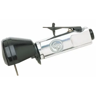 CHICAGO PNEUMATIC Cut-Off Tool: 2 7/8 in Wheel Dia, 0.5 hp Horsepower - Standard Reach Perpendicular Mount Air-Powered Cut-Off Tools