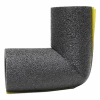 Pipe Fitting Insulation: Polyethylene, Slit with Adhesive, 3/8 in Thick, 3/4 in ID, 2.1 R-Value (MPN 5ELB78H)