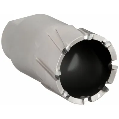 MILWAUKEE Annular Cutter: 1 7/16 in Cutter Dia, 2 in Max Cutting Dp, Pilot Pin Included - Two-Piece Alternate-Tooth Carbide-Tipped Annular Cutters