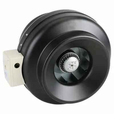 Dayton General Purpose Inline Duct Fan, 120V AC, 1 Speed, 750-1500 cfm, 23229 - General Purpose Inline Duct Fans