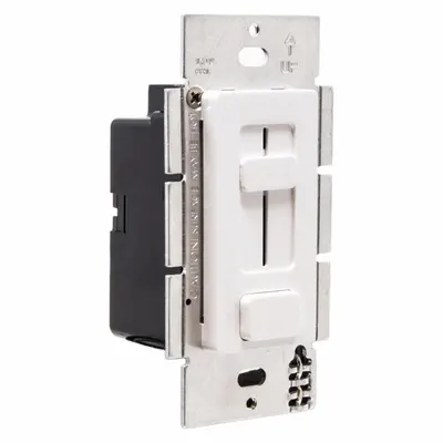 LED Driver: 100 W Power Output, 120V AC, 24V DC, 1 3/8 in Lg, Dry Location Rated - Tape Light Power Supply & Dimmer Switch Combinations
