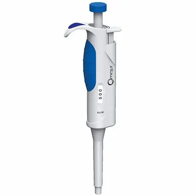 COLE-PARMER Single-Channel Pipettor: 1 Channels, 500 ul Capacity - Max - Single Channel Pipetters