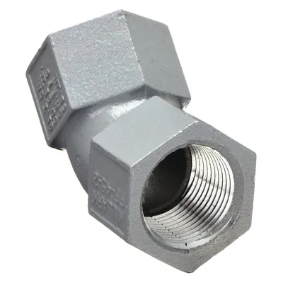 HUBBELL KILLARK Elbow, 45 Degrees: Aluminum, Powder Coated, 1/2 in Trade Size, Female to Female - 45° Elbows