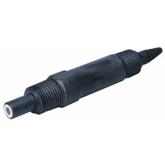 ORP electrode with flat tip and double junction, constructed from Ryton PPS. Range of +/-2000 mV or as per ORP meter. Cable length 3.05 m with tinned leads connection. Used for measuring oxidation-reduction potential in water testing applications.